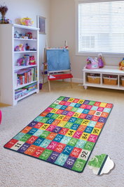 Conceptum Alfombra Numbers Multicolor 100 x 160 cm